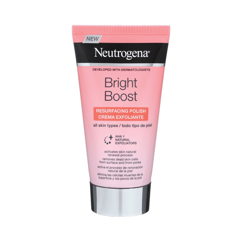 کرم لایه بردار نوتروژینا مدل Bright Boost