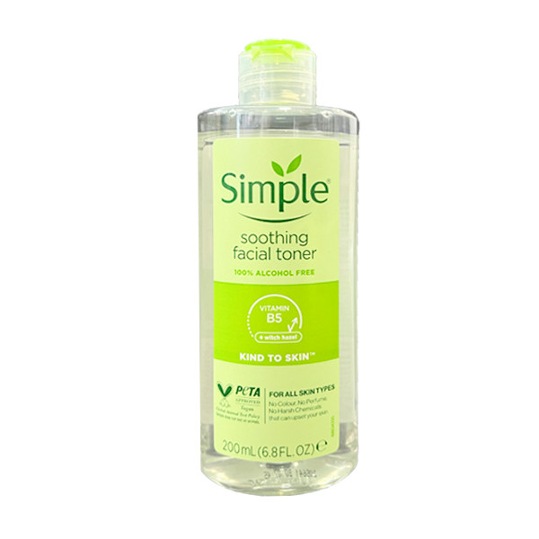 تونر صورت سیمپل مدل Soothing Facial Toner مناسب انواع پوست(اورجینال)