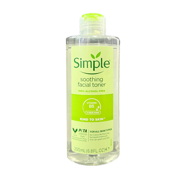 تونر صورت سیمپل مدل Soothing Facial Toner مناسب انواع پوست(اورجینال)