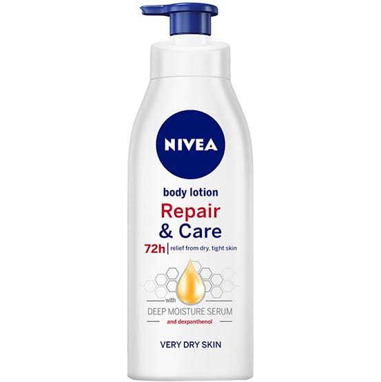لوسیون بدن ترمیم کننده نیوا Nivea Repair and Care حجم 400 میلی لیتر
