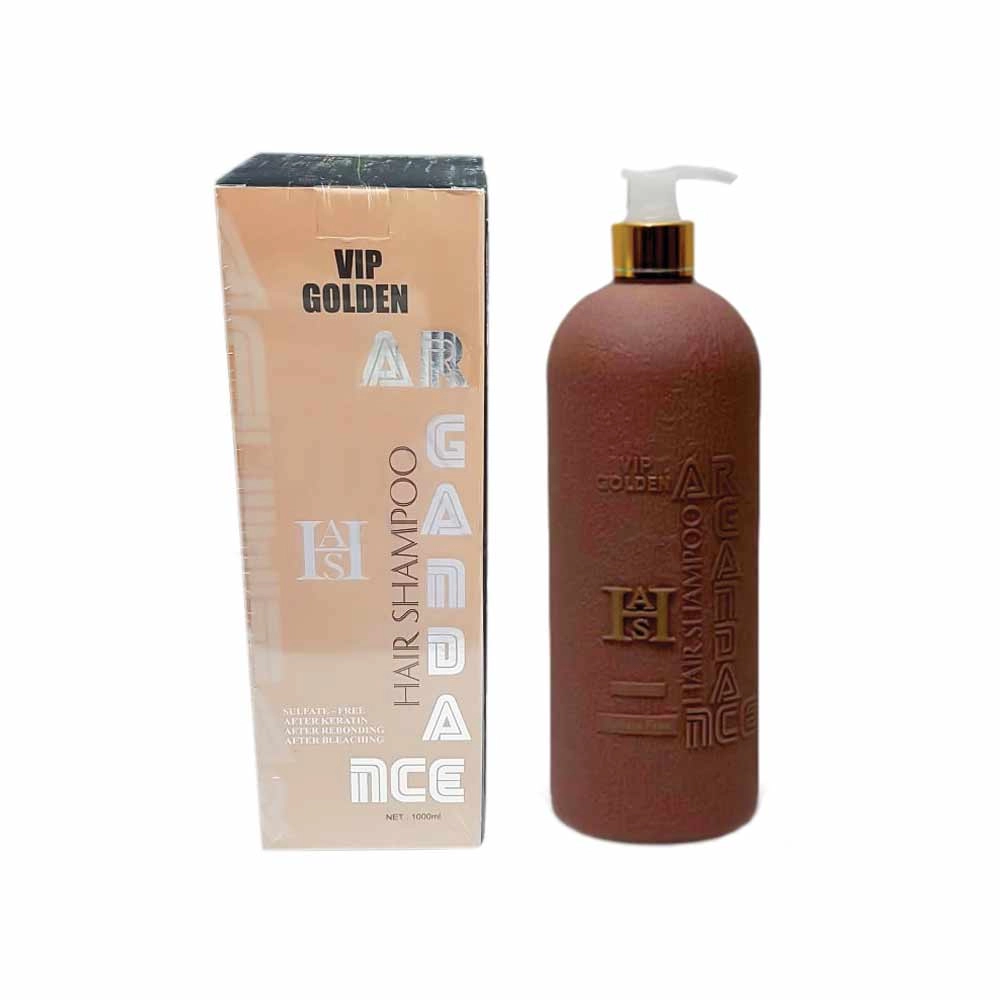 شامپو دنس هیر بدون سولفات مدل VIP Golden حجم 1000 میلی لیتر