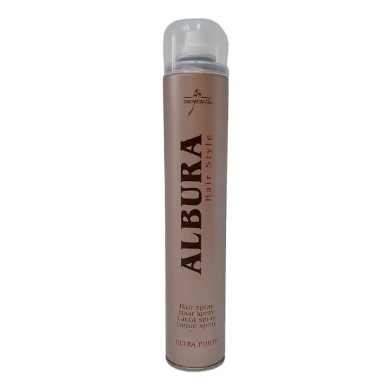 اسپری چسب مو آلبورا مدل Ultra Forte حجم 400 میلی لیتر