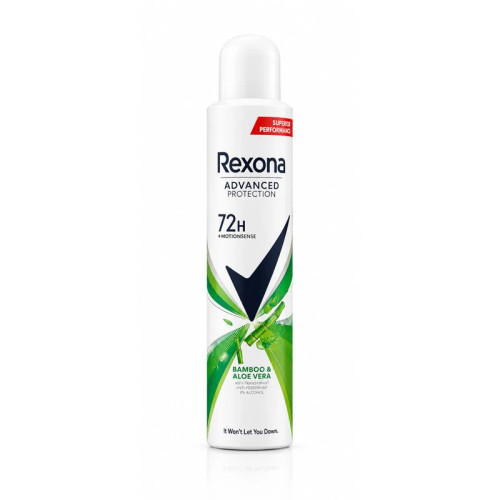 اسپری ضدتعریق رکسونا مدل Arg Protection Bamboo Aloe Vera حجم 200 میلیلیتر