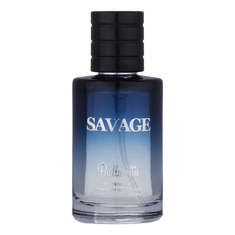 عطر جیبی مردانه بالرینا مدل SAVAGE حجم 25 میلی لیتر