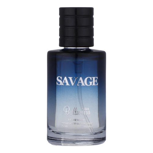عطر جیبی مردانه بالرینا مدل SAVAGE حجم 25 میلی لیتر