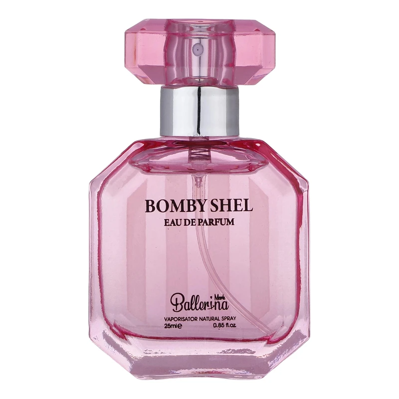 عطر جیبی زنانه بالرینا مدل BOMBY SHEL حجم 25 میلی‌لیتر