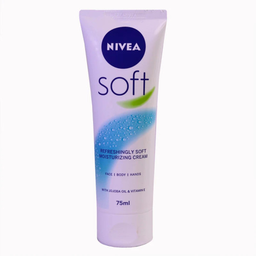 کرم مرطوب کننده نیوآ مدل soft حجم 75میلی لیتر